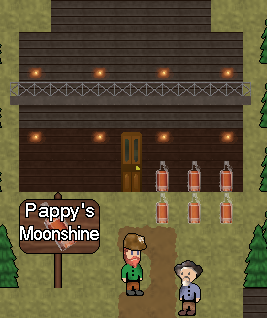 Pappy's Moonshine in Beldamos Miner.